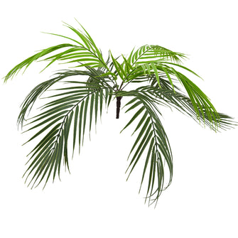 Real Touch Artificial Palm Plant with 9 Leaves Heads (Indoor/Outdoor) - Fancy Mart